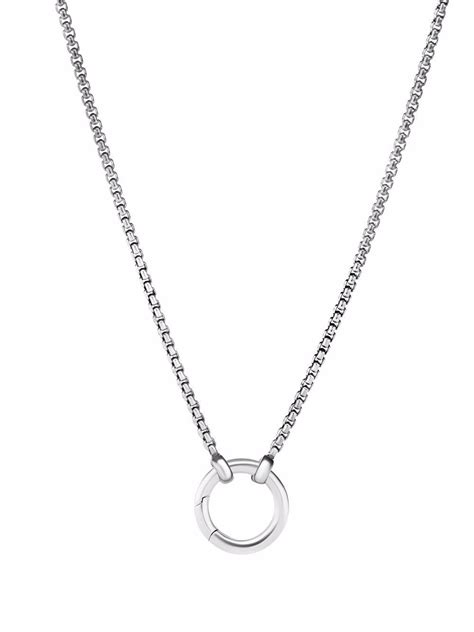 Why the David Yurman hoop amulet necklace is a favorite among celebrities